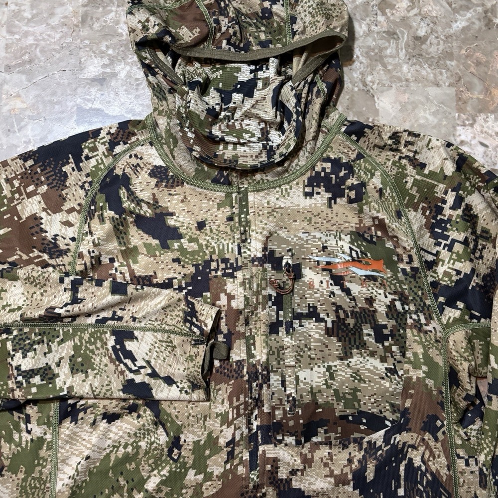 Sitka Core Lightweight Hoodie Mens Medium Camo Gore Optifade Mask Hoody Hunting